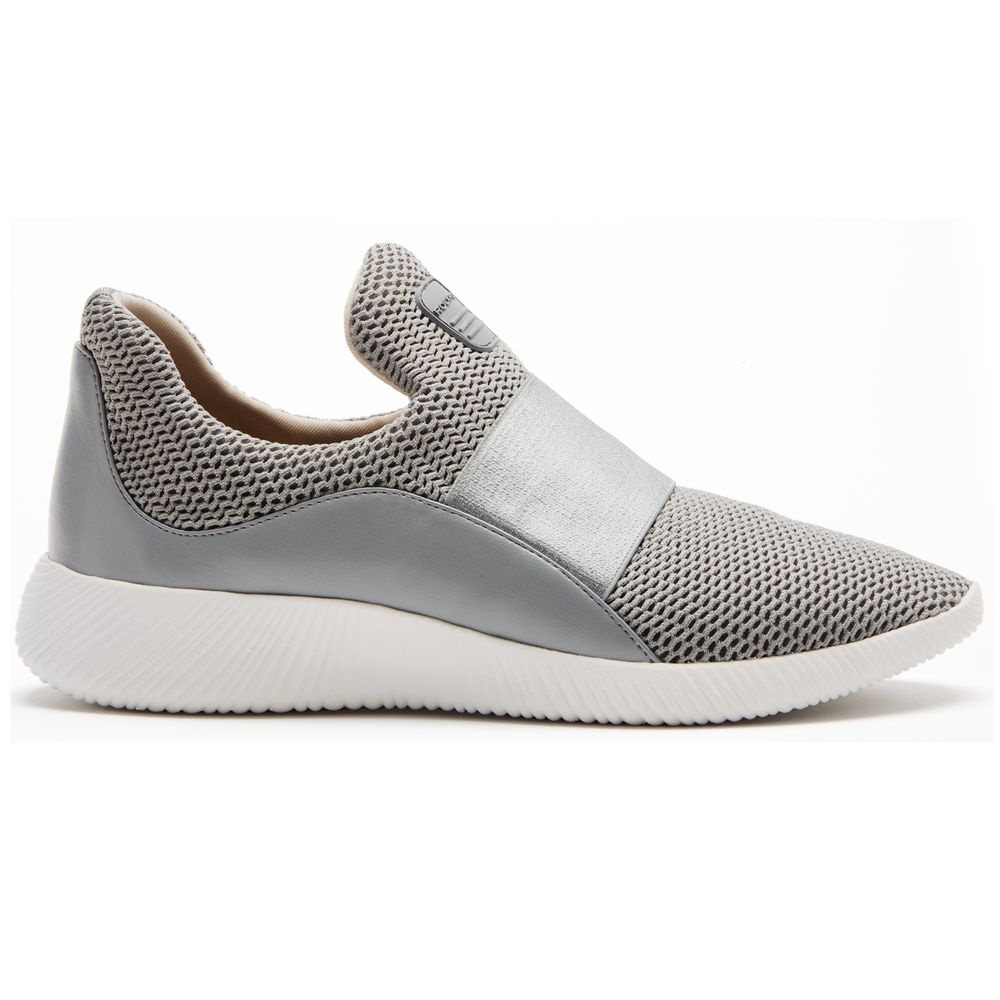 Sapatilhas Mulher Rockport City Lites Robyne Slip-On Cinzentas,Portugal JWYKZ-2539